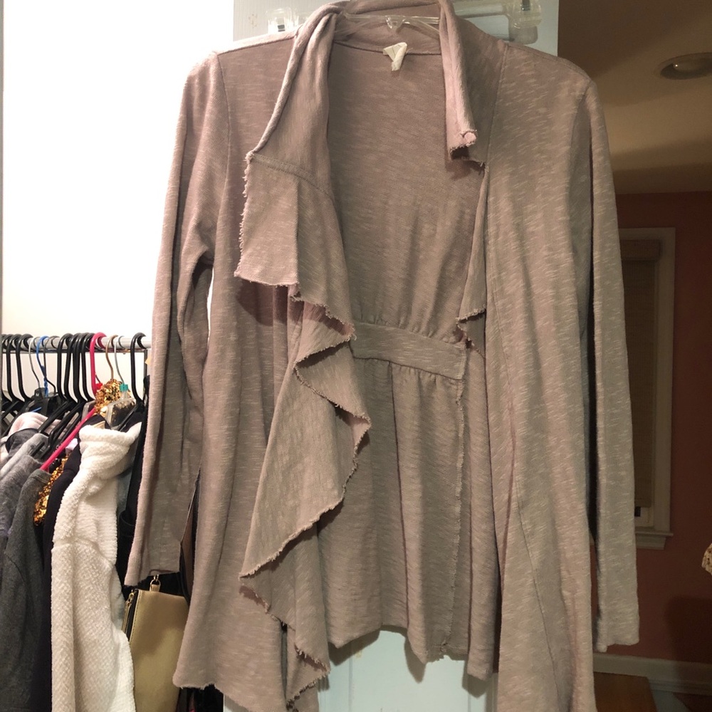 Chalet cascade knit cardigan